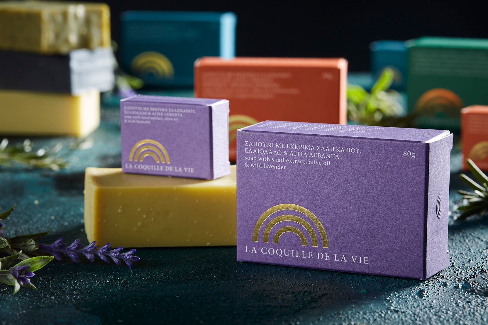 La Coquille De La Vie香皂包装设计