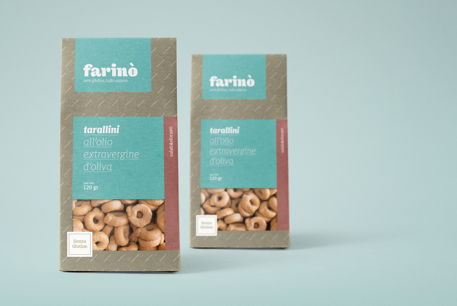 Farinò无麸质面包店品牌和包装设计