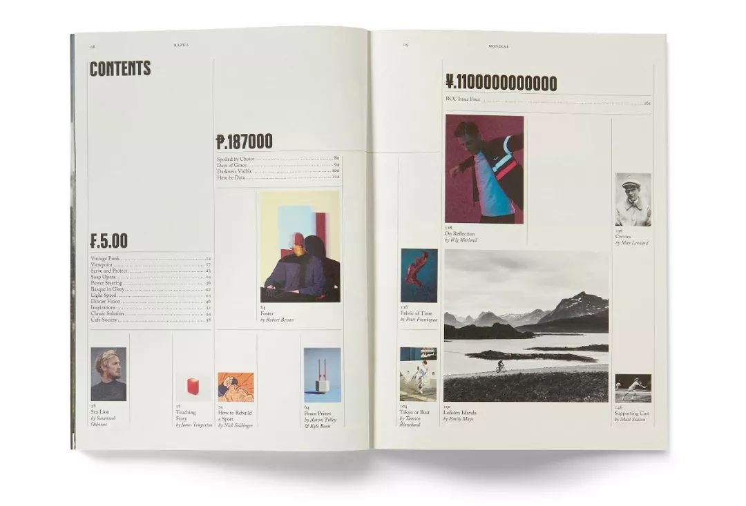 26款杂志画册目录设计