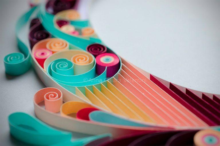 Anna Chiara Valentini色彩缤纷的纸艺文字设计