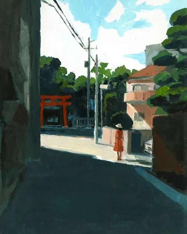 船津真琴（Makoto Funatsu）油画作品欣赏