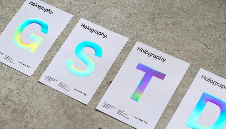 Holography展览活动画册设计