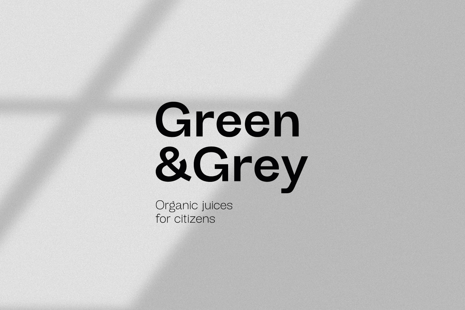 Green&Grey果汁包装
