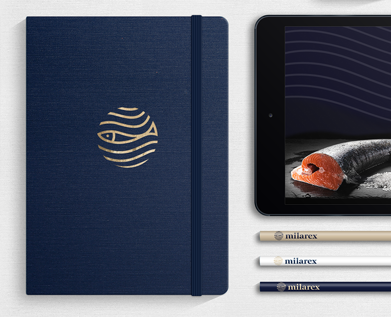 鱼产品加工品牌Milarex视觉形象设计