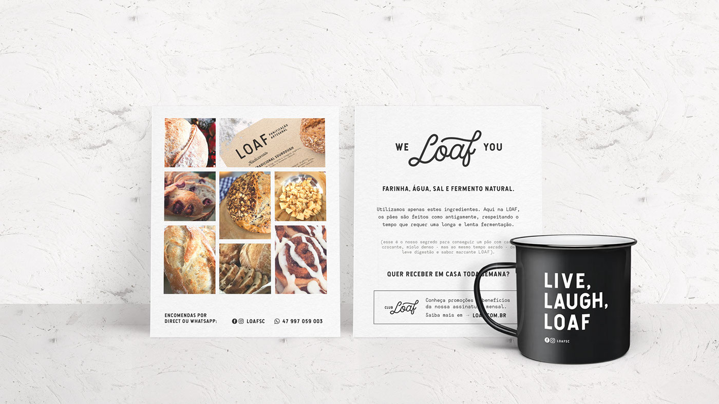 LOAF面包店品牌形象设计