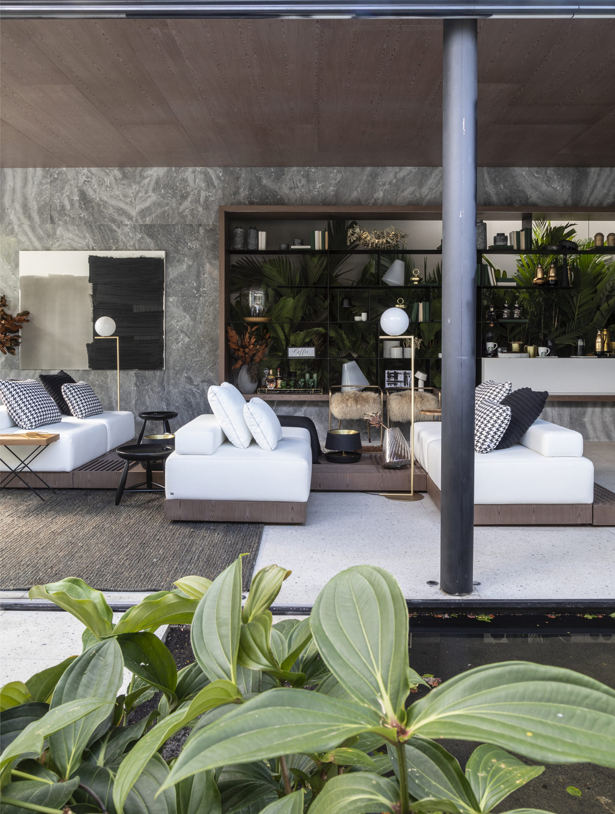 巴西热带丛林风格的开放式住宅设计