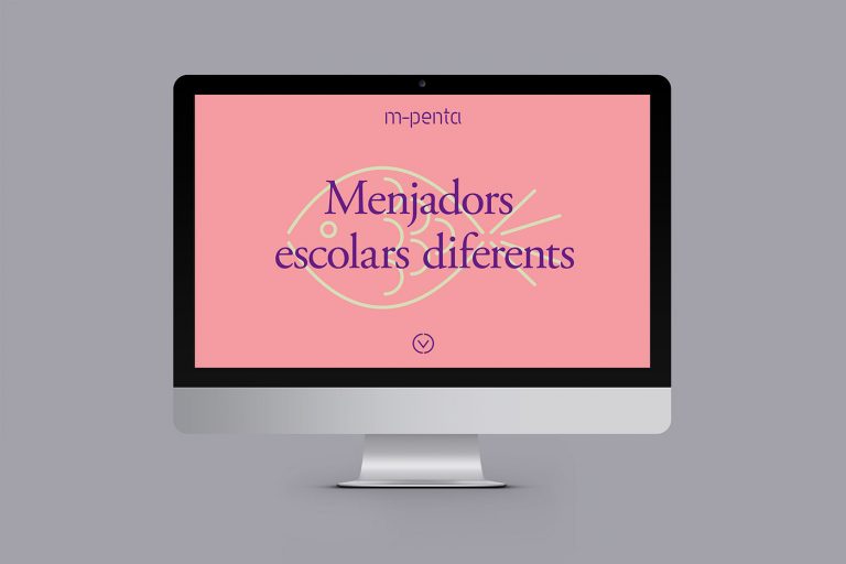 儿童餐饮服务品牌M-penta视觉形象设计