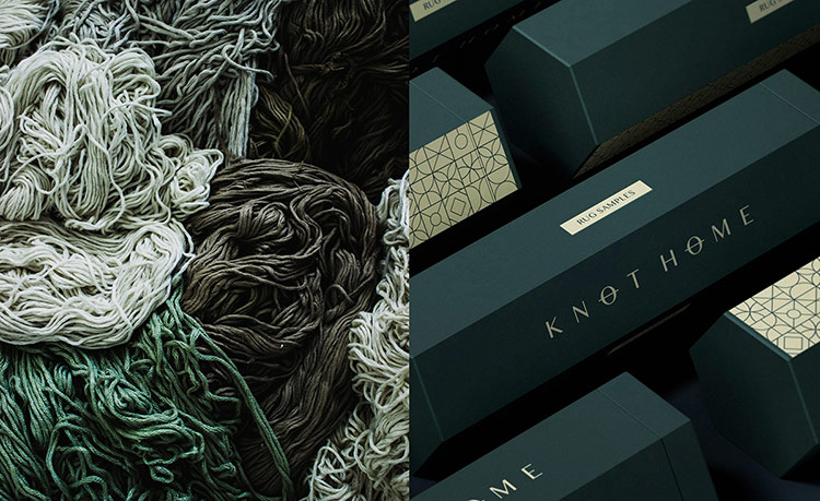 波斯地毯网上商店KNOT HOME品牌形象设计