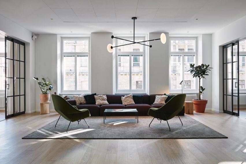 芬兰设计公司Fjord 优雅温馨的北欧风格办公空间