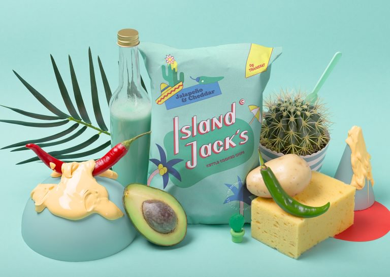 Island Jack创意薯片包装设计