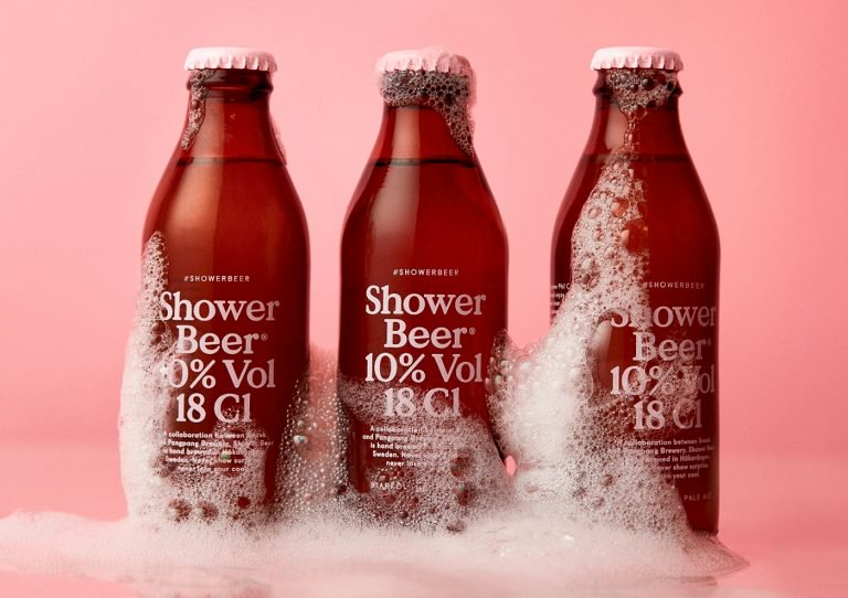 有趣的Shower啤酒包装