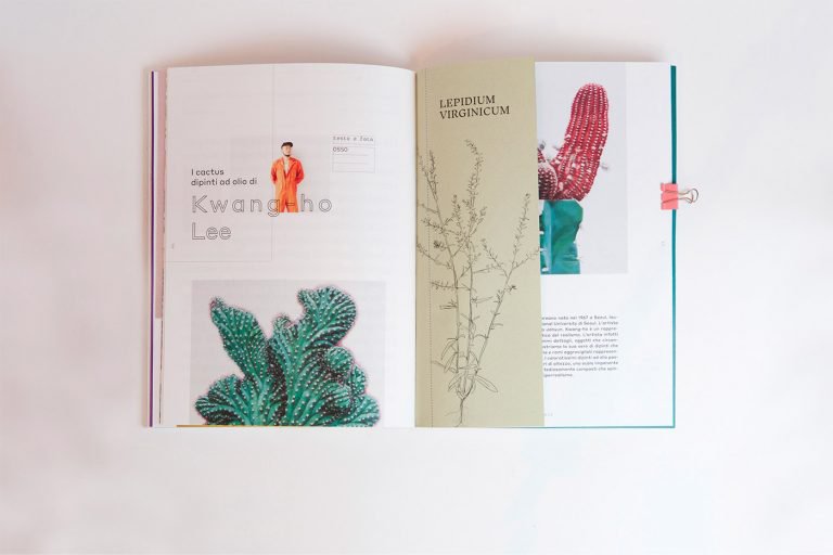 植物杂志Herbaria版面和排版设计
