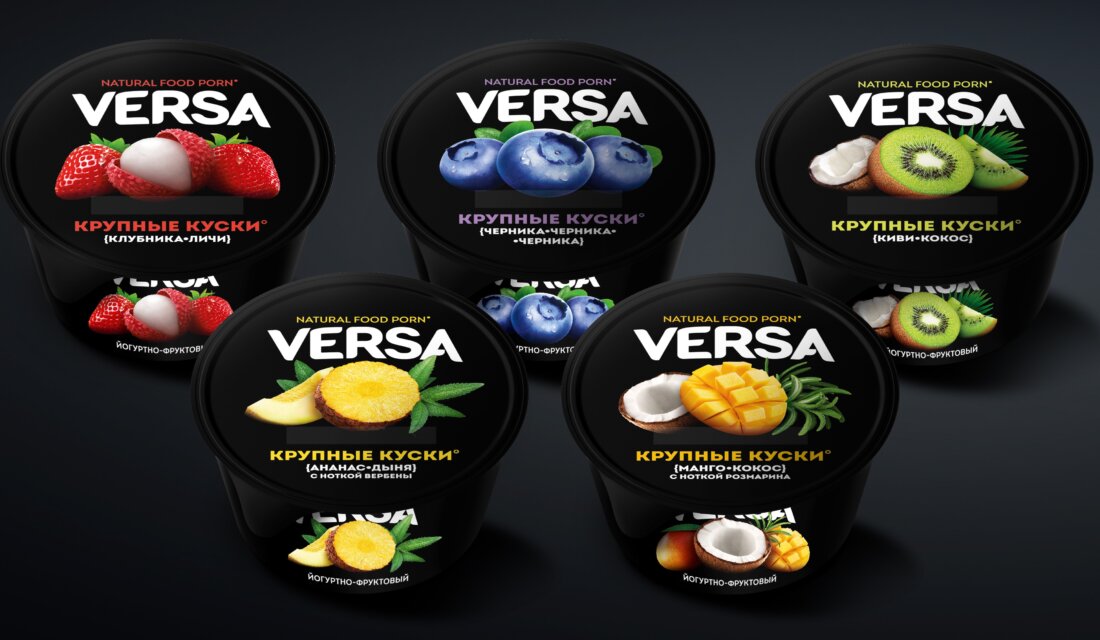 Versa果味酸奶包装设计
