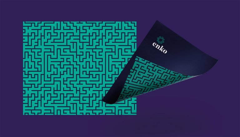 科技公司Enko视觉形象设计