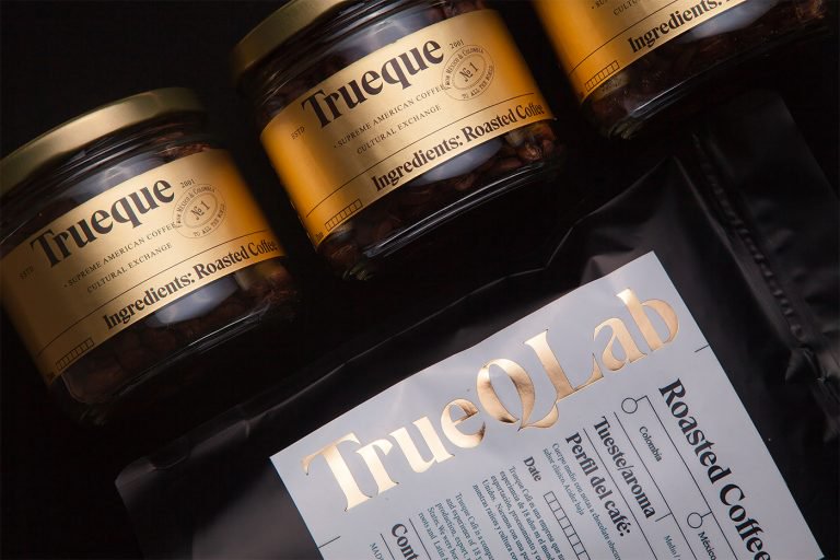 TruequeLab咖啡品牌和包装设计