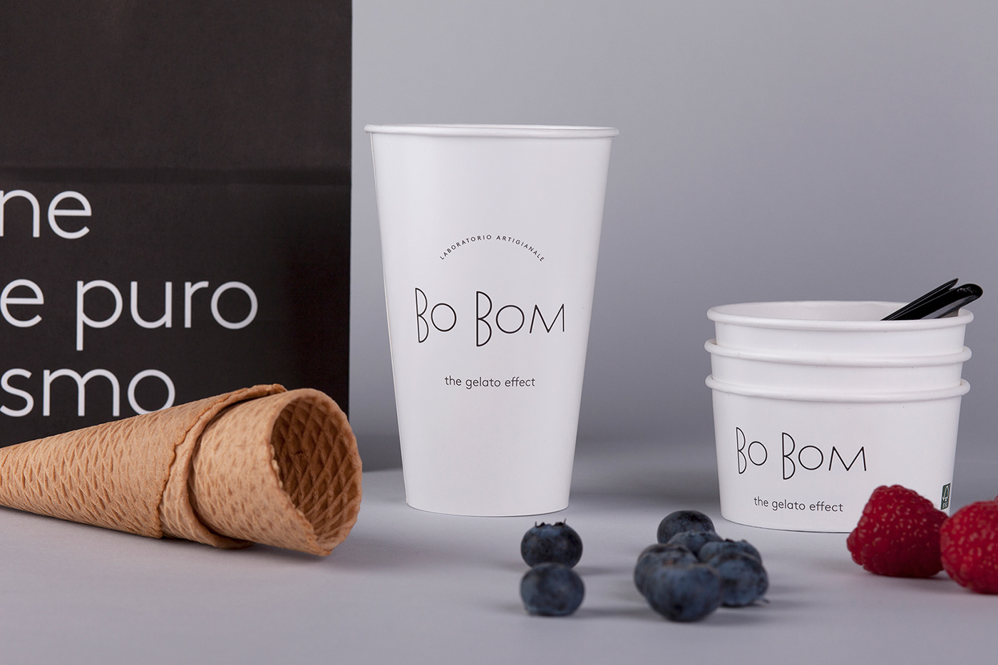 Bo Bom冰淇淋店品牌设计