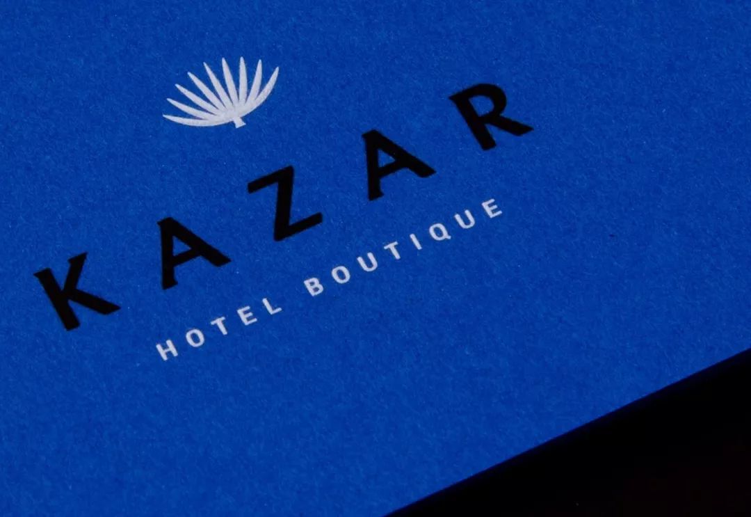 深邃的蓝：Kazar酒店品牌视觉设计