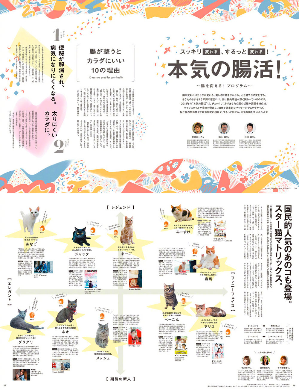 日本杂志内页版面设计
