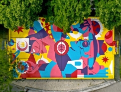 精美的图形和视觉：AkaCorleone街头涂鸦艺术