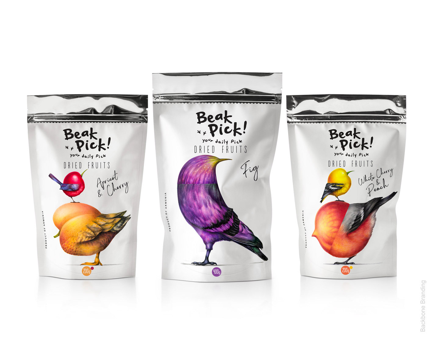 Beak Pick水果制品包装设计