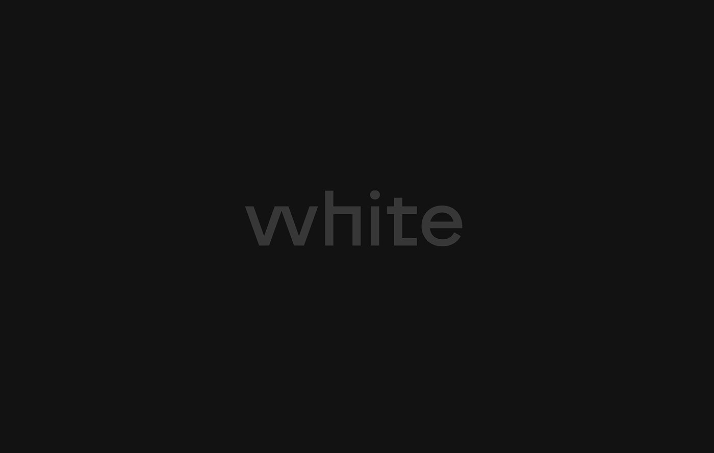 WHITE杂志版式和品牌视觉设计