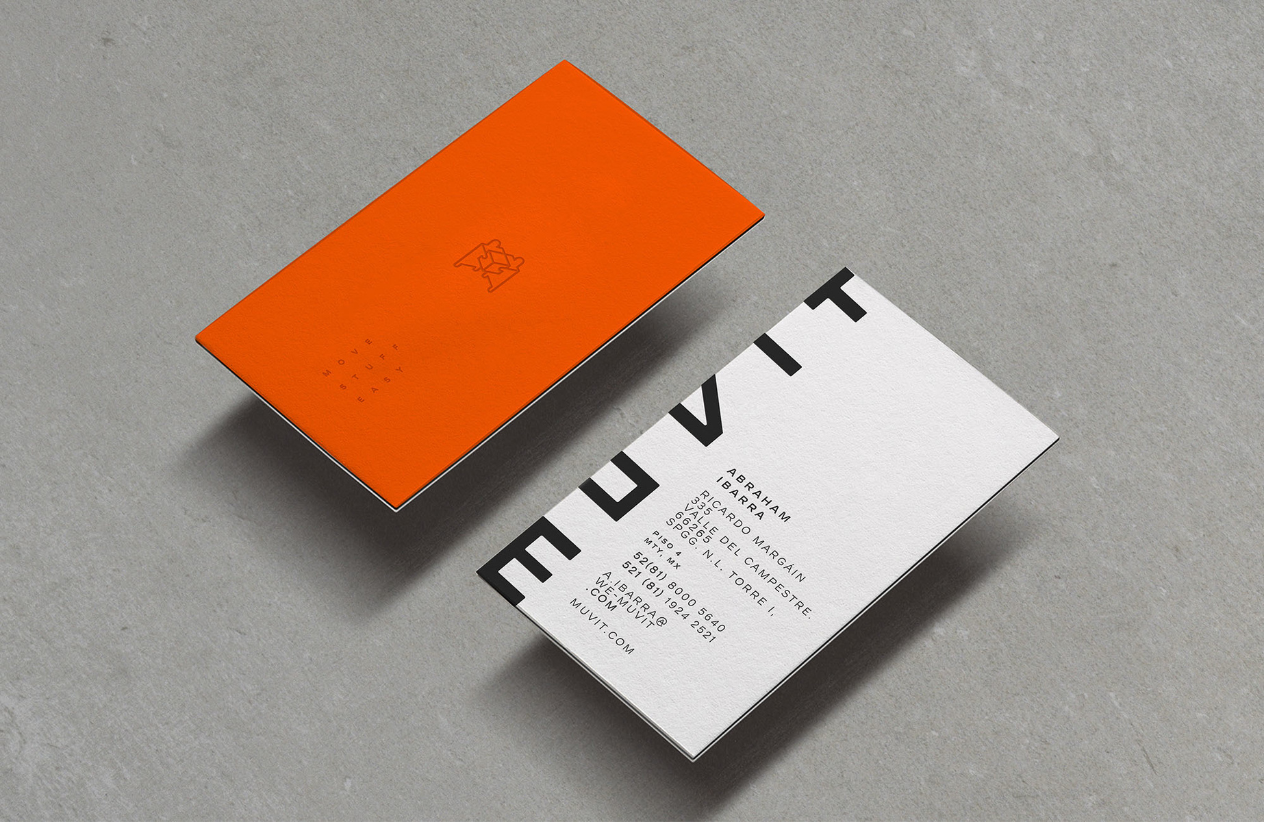 快递品牌Muvit视觉形象设计