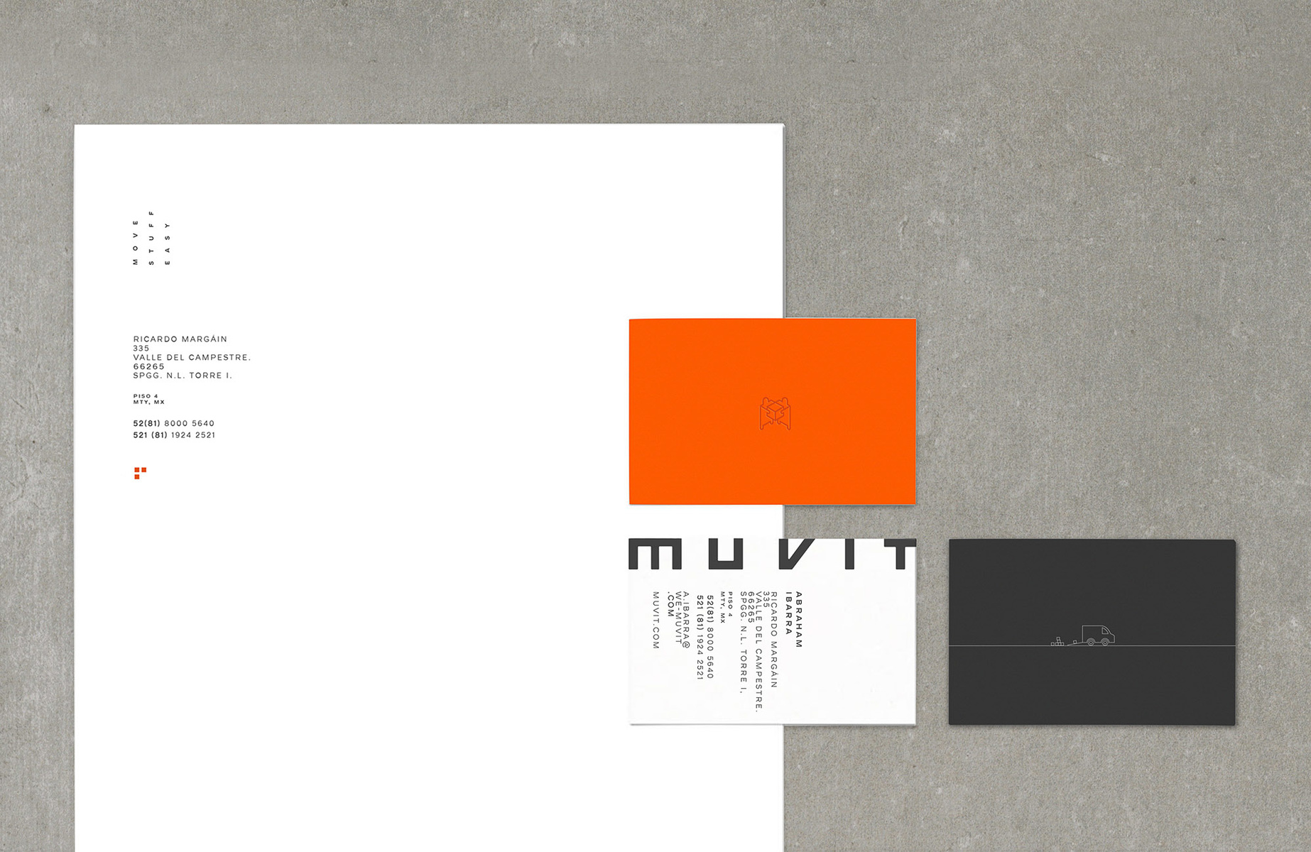 快递品牌Muvit视觉形象设计
