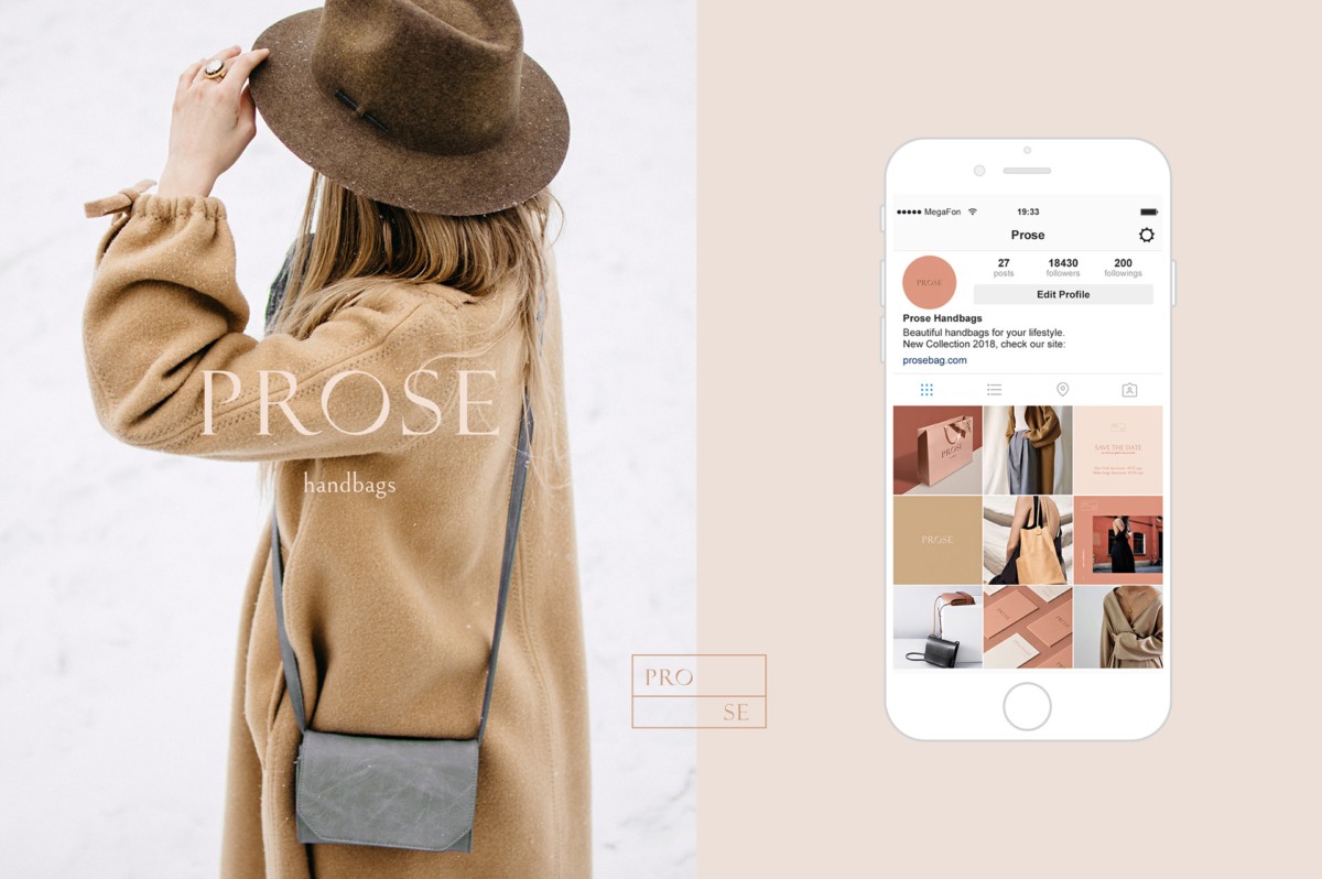 荷兰新时尚品牌PROSE视觉形象设计