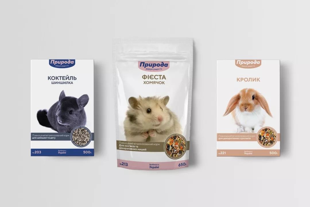 宠物粮品牌Priroda视觉形象设计