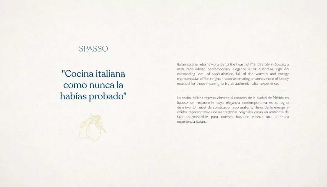 奢华与优雅的意大利餐厅Spasso品牌VI设计