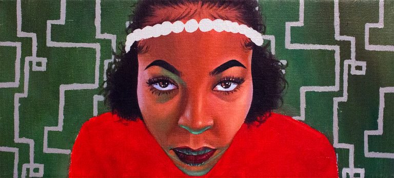 Monica Ikegwu创作的非裔美国人肖像插画