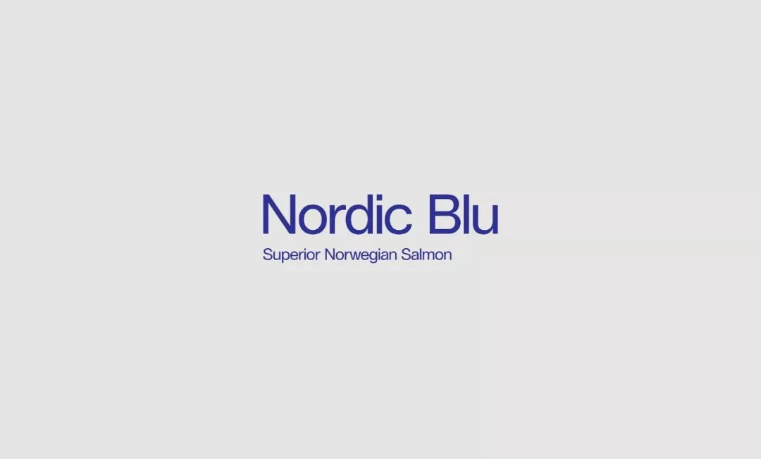 Nordic Blu三文鱼品牌包装设计