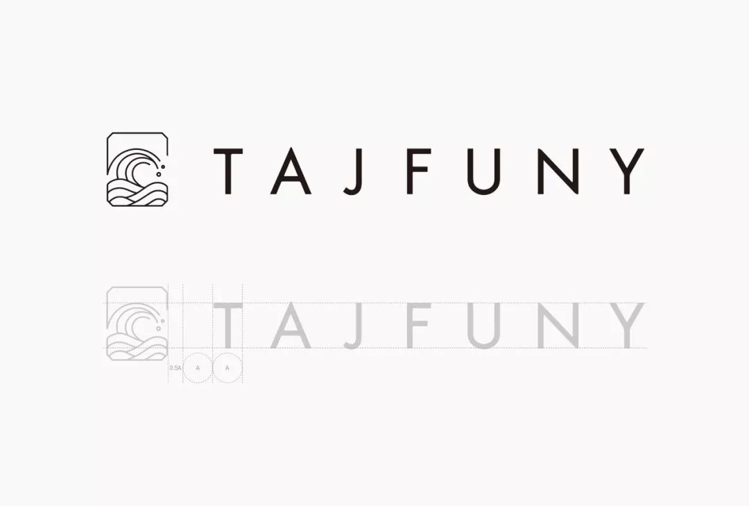 出版商和书店品牌TAJFUNY视觉形象设计