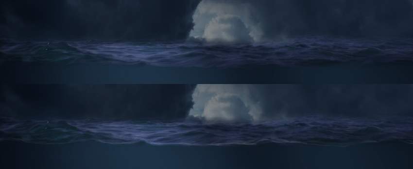 Photoshop合成超现实风格的海洋图片