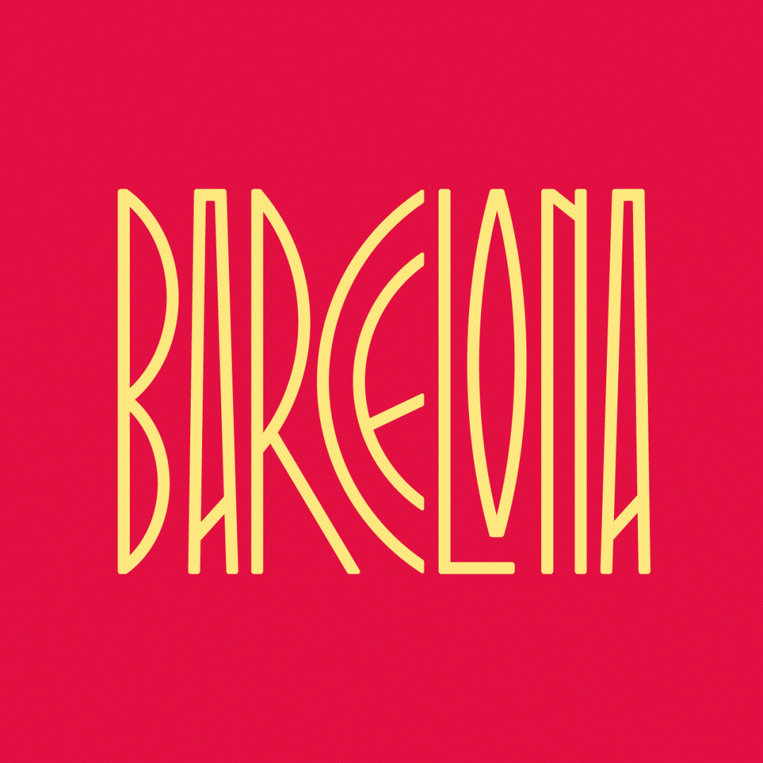 Rafael Serra简洁充满创意的字体作品