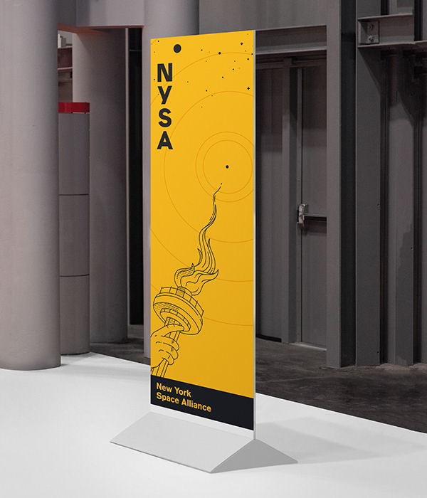 纽约航天联盟NSYA品牌视觉设计