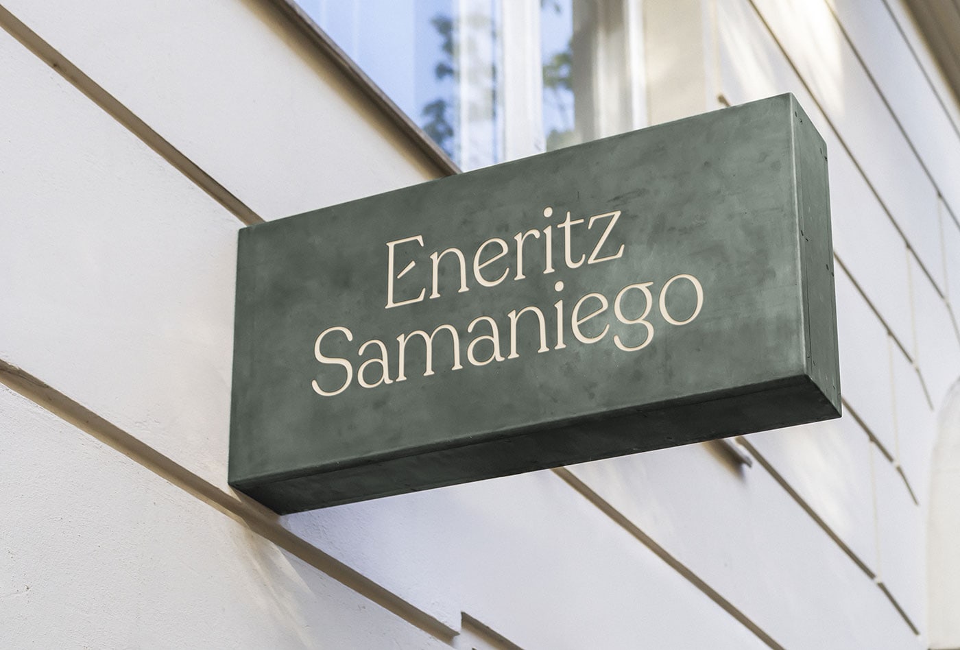 Eneritz Samaniego花店视觉识别和品牌设计