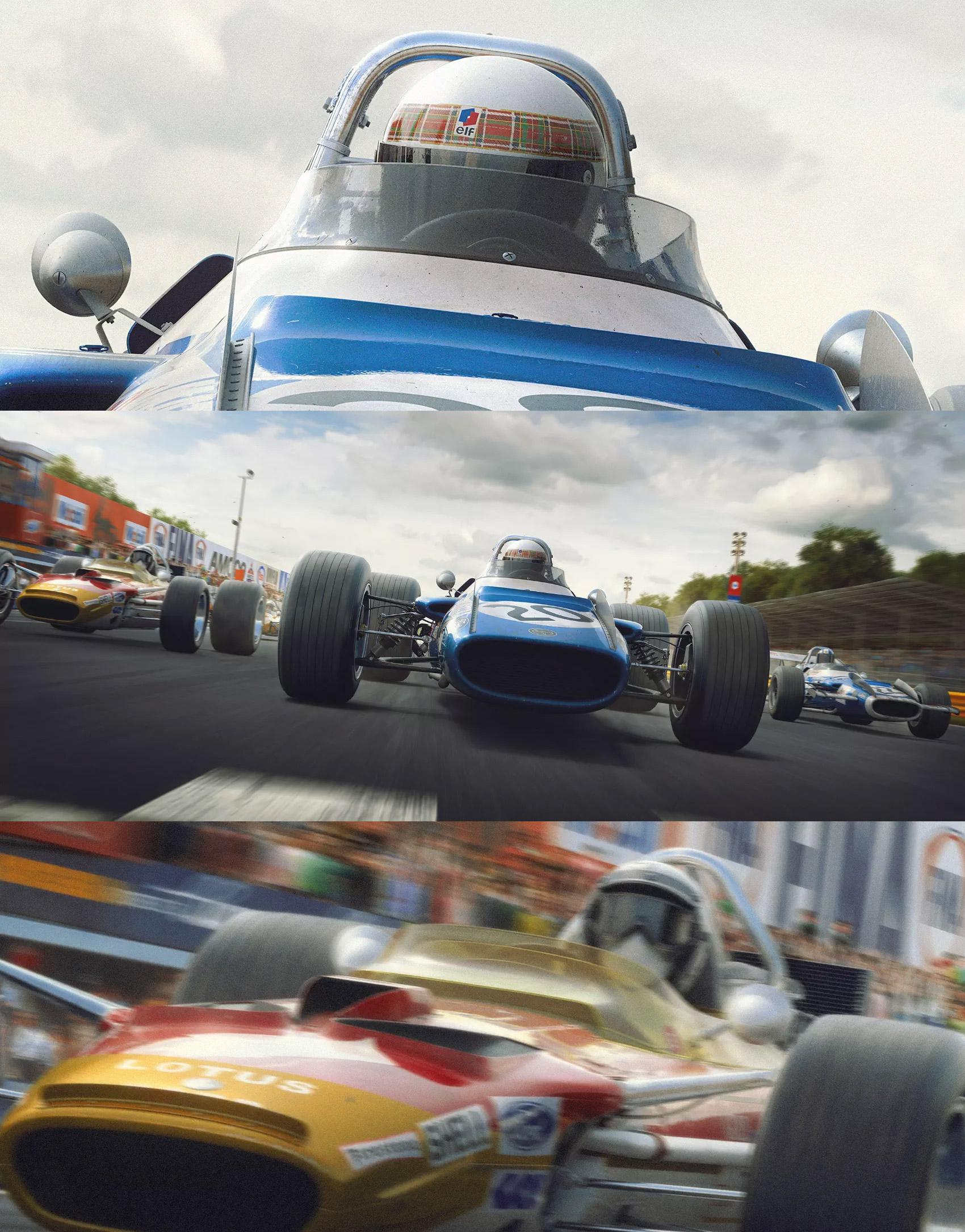 惊人的细节：Automobilist F1赛车艺术插画和海报设计