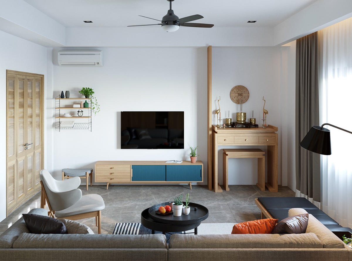 4个越南现代活力的公寓设计