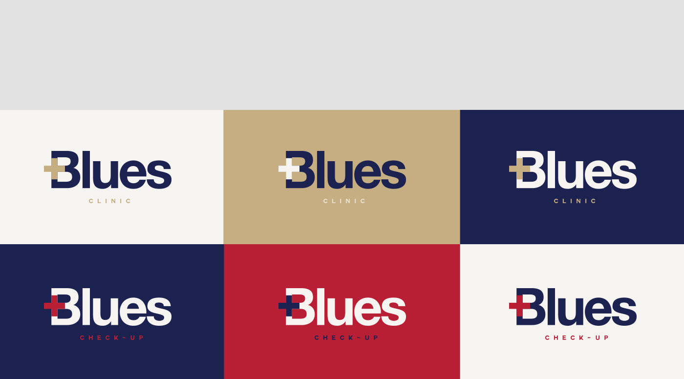 医疗品牌Blues视觉形象设计
