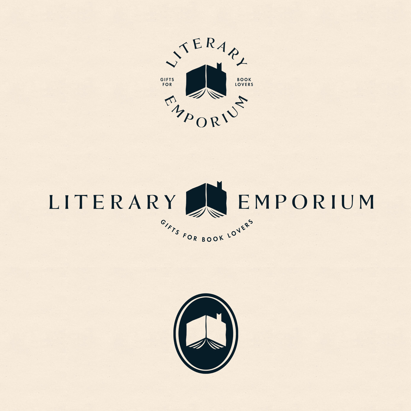 以书会友：Literary Emporium文学商城品牌形象设计