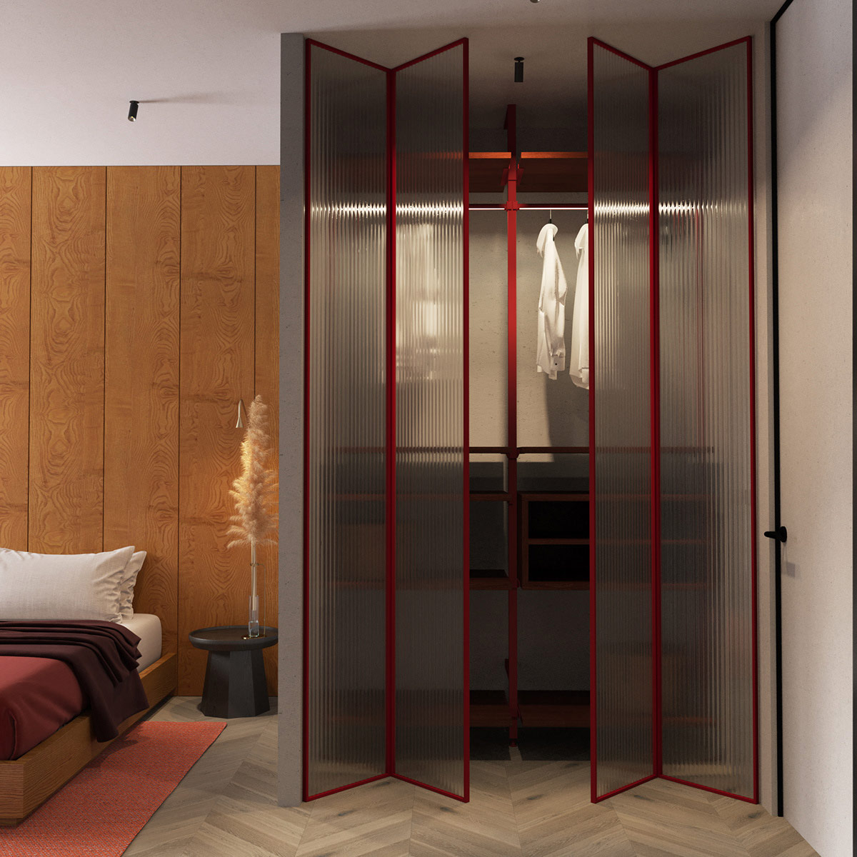 温暖淡雅的米色 2套现代风格公寓设计