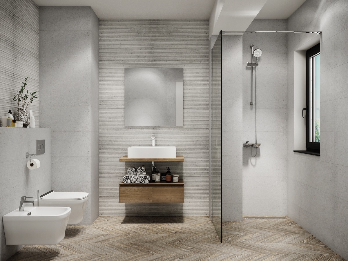 同一浴室空间 21种不同设计风格