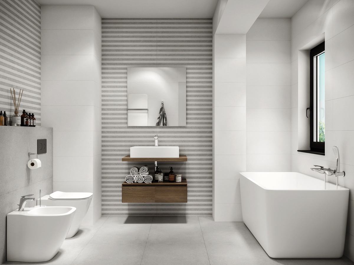 同一浴室空间 21种不同设计风格