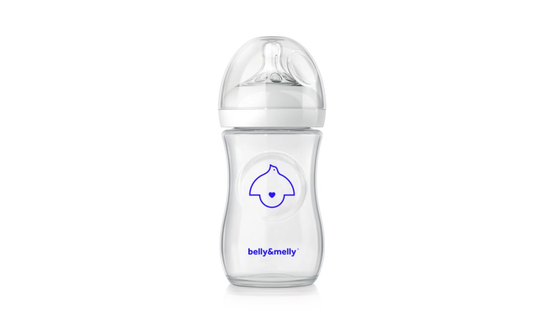 纯净的蓝 母婴品牌belly&melly视觉形象设计
