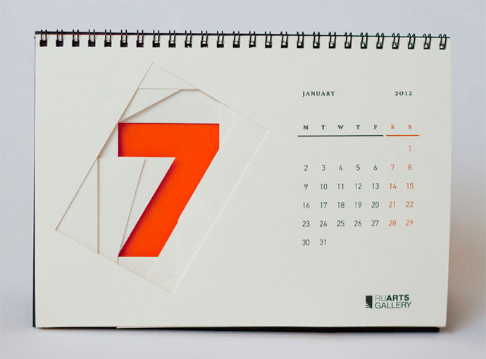 25款国外创意日历设计