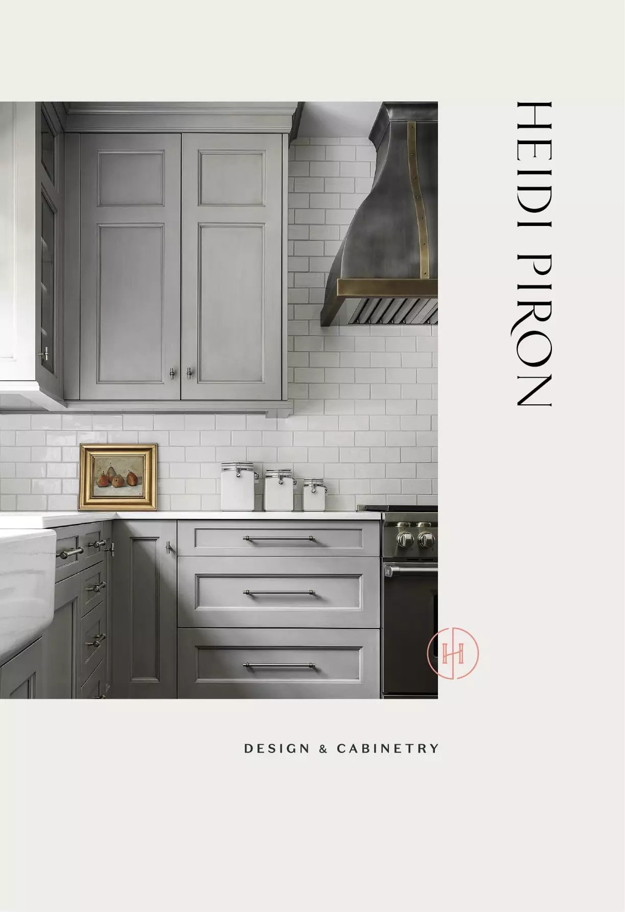 厨房设计和空间定制品牌Heidi Piron视觉形象设计
