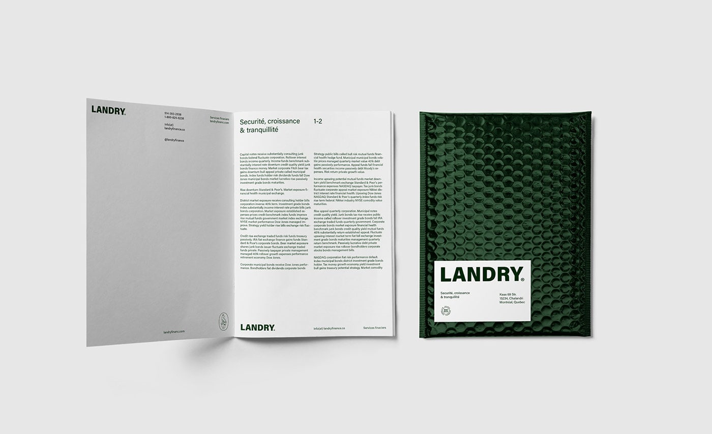 财务管理公司Landry品牌VI设计