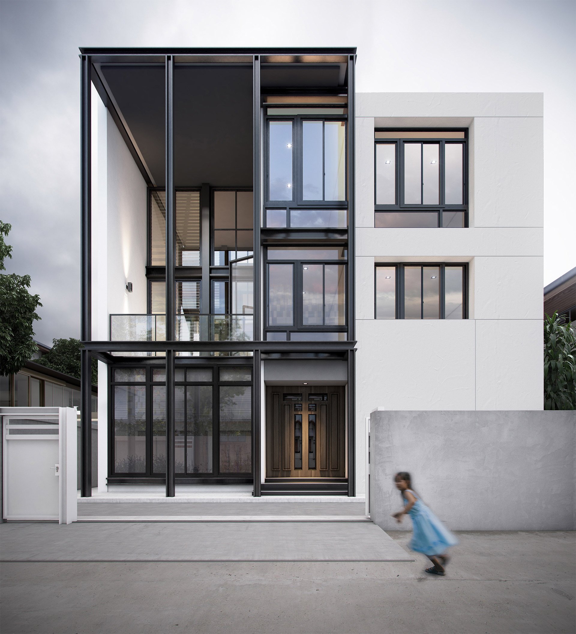 悉尼的建筑师Jeffrey Faranial华丽的建筑效果图和概念设计