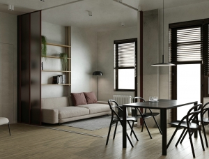 简单有质感的极简北欧风格公寓设计
